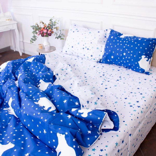 Фото - Комплект постільної білизни MirSon King Size Бязь 19-0809 Luna 220х240 (2200001172005)